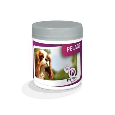 Pet Phos Pelage Ceva – Supliment Vitamino-Mineral pentru Câini – 50 Tablete